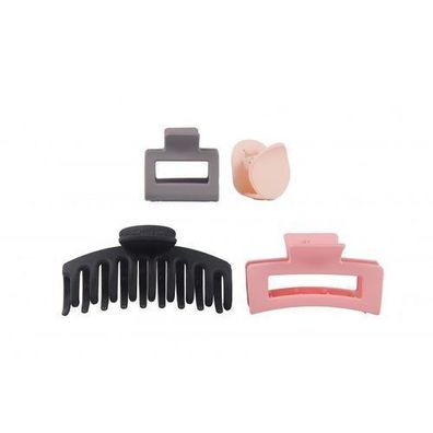 Donegal Haarspangen Set, 4-teilig, Premium Frisieraccessoires in Profiqualität