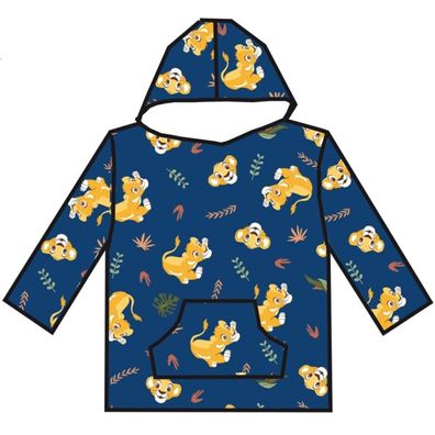 Disney Lion King Sweat Poncho – Kuscheliger Poncho 7–14 Jahre