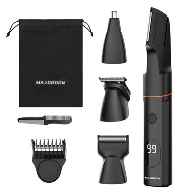 Maxgroom LK-881 Multifunktionstrimmer Barttrimmer IPX6 Schwarz