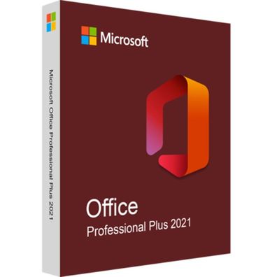 Microsoft Office Professional Plus 2021 | 1PC | Vollversion