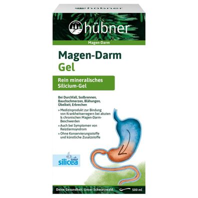 6x Hübner hübner® Magen-Darm Gel 500ml