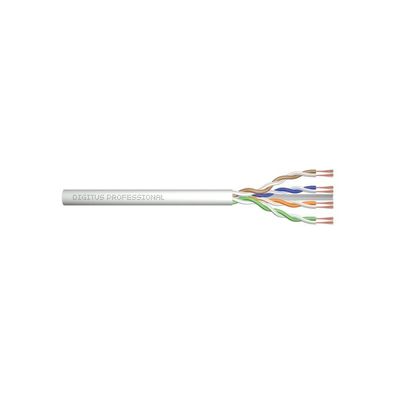 Digitus Roh-Patchkabel Cat6, U/UTP tw. Pair 305m grau AWG26/7