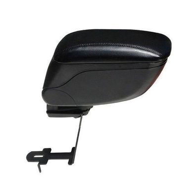 Mittelarmlehne Armlehne Mittelkonsole für Citroen C3 2009-2017 PU-Leder Schwarz