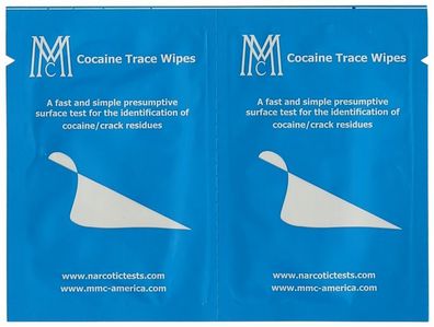 Schnelltest Kokain Wischtest - Cocaine TRACE WIPES