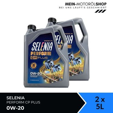 Selenia Perform CP Plus 0W-20 2x5 Liter