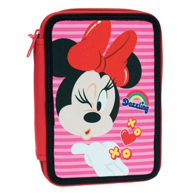 Disney Minnie Wink gefülltes Federmäppchen 2 Ebenen