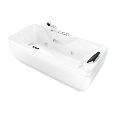 Whirlpool Pool Badewanne Wanne W49-PR 170x80cm Reinigungsfunktion
