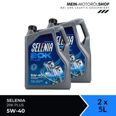 Selenia 20K Plus 5W-40 2x5 Liter