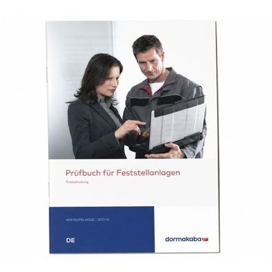 Dorma Prüfbuch für Feststellanlagen