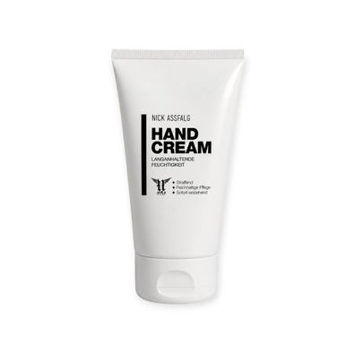 Nick Assfalg Handcreme 150 ml - feuchtigkeitsspendende Handpflege mit Pflanzenölen