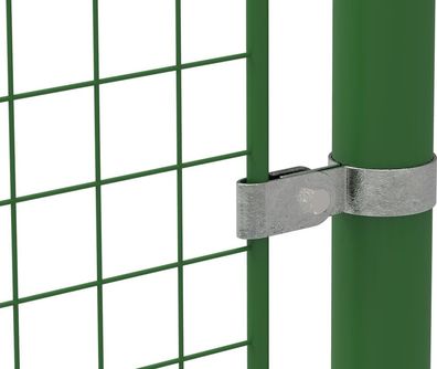 Rohrverbinder | Gitterhalter einfach | 170D48 | 48,3 mm | 1 1/2" | Feuerverzinkt u