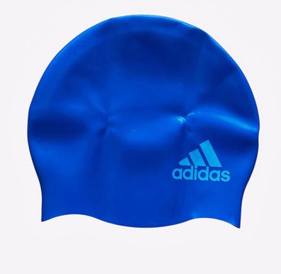 adidas Badekappe Silikon - SilCapLog K 1 pc - Größe S NEU Blau - Jugendliche