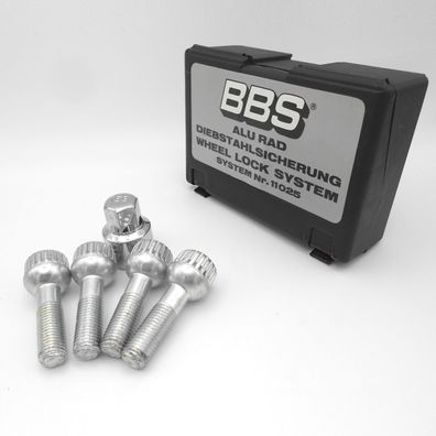 Felgenschlösser M12x1,5 40mm Kugelbund R12 SW17 Radschloss Für Mercedes-Benz 124 190