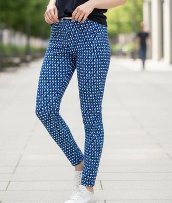 Steffen Schraut Hose Gr.42 Blau Stretch