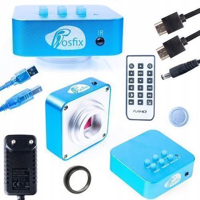 Rosfix Mikroskopkamera KMSP-HDMI-USBI – 16MP 4K HDMI/USB | Metallgehäuse