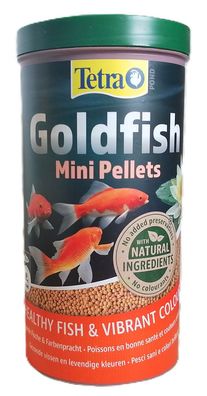 Tetra Pond Goldfish Mini Pellets 1000ml Futter für kleine Goldfische