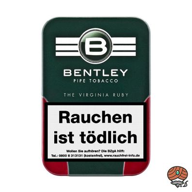 Bentley The Virginia Ruby (ehemals Honey) Pfeifentabak 100g Dose