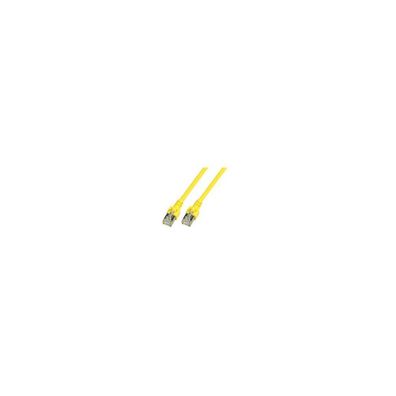 EFB RJ45 Patchkabel SF/UTP, Cat.5e, PVC, CCA, 10m, gelb
