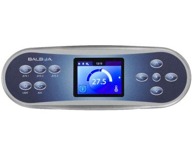 Aufkleber Balboa TP700 Display - 9 / 10 / 11 Tasten