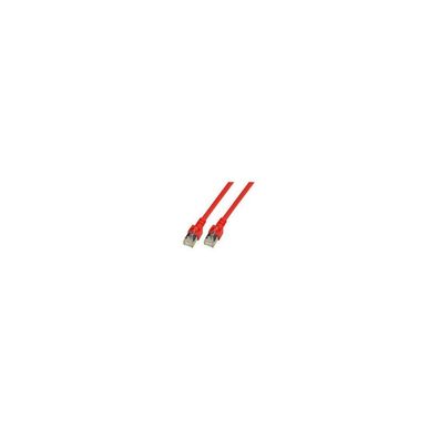 EFB RJ45 Patchkabel SF/UTP, Cat.5e, PVC, CCA, 5m, rot