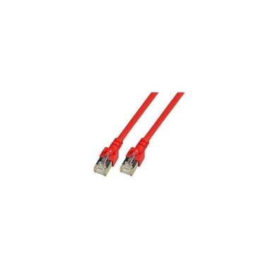 EFB RJ45 Patchkabel SF/UTP, Cat.5e, PVC, CCA, 20m, rot