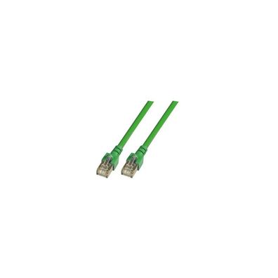 EFB RJ45 Patchkabel SF/UTP, Cat.5e, PVC, CCA, 15m, grün