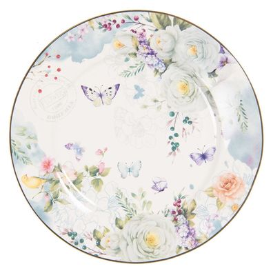 Clayre & Eef Teller / Dessertteller Ø 19 cm