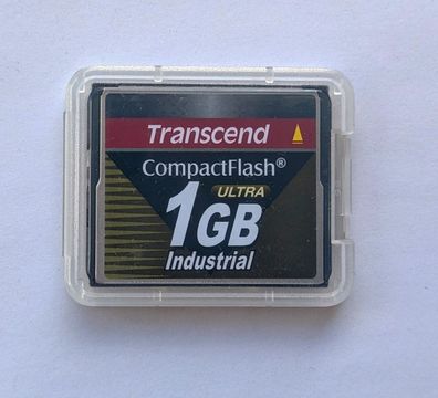 NEU: 1 GB Transcend Industrial Ultra CompactFlash CF Compact Flash 1GB TS1GCF100I