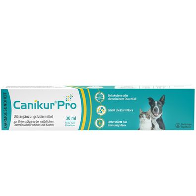 Boehringer Canikur® Pro 30ml Paste Diät-Ergänzungsfuttermittel für Hunde und Katze