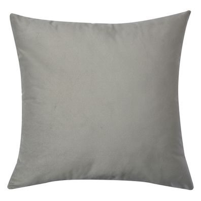 Clayre & Eef Kissenbezug 45x45 cm Grau Synthetisch (Gr. 45x45 cm)