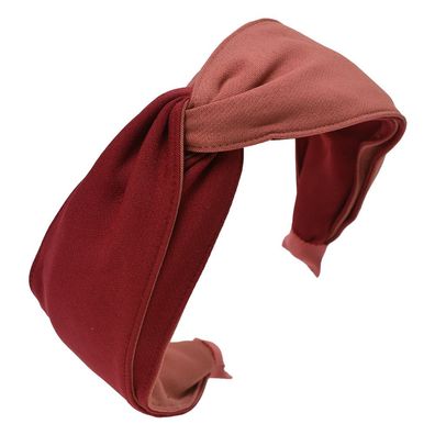 Clayre & Eef Haarband Damen Rot Synthetisch