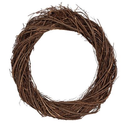 Clayre & Eef Kranz Ø 45 cm Braun Holz (Gr. Ø 45x7 cm)