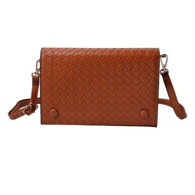 Clayre & Eef Umhängetasche 20x14 cm Braun Polyurethan