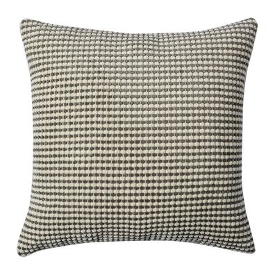 Clayre & Eef Kissenbezug 45x45 cm Braun Weiß Synthetisch (Gr. 45x45 cm)