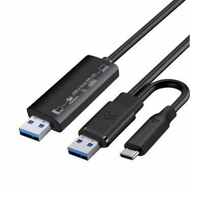 Q04C PC USB 3.0 Copy Kabel Datenkabel PC zu PC Übertragung Multimedia Windows Mac 2m
