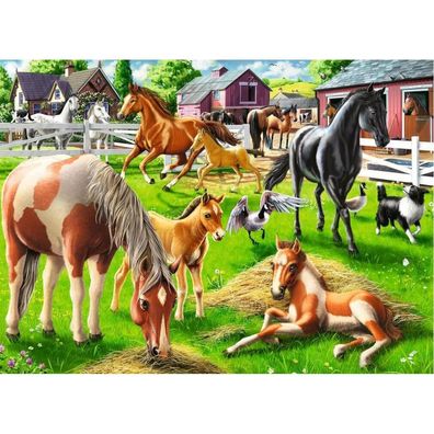 Ravensburger Happy Horses Puzzle 60 Teile