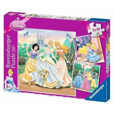 Ravensburger Disney Prinzessinnen Puzzle: Träume 3x49 Teile