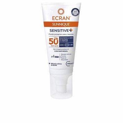 ECRAN Sunnique Sensitive Gesichtsbehandlung SPF50+ 50 ml