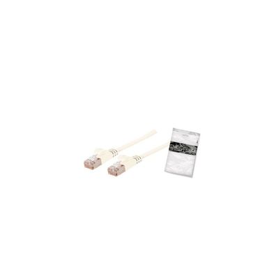 Shiverpeaks RJ45 Patchkabel-Flach, Cat7, slim, 3,0m weiß