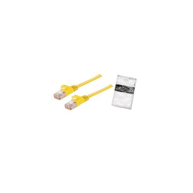 Shiverpeaks RJ45 Patchkabel-Flach, Cat7, slim, 3,0m gelb