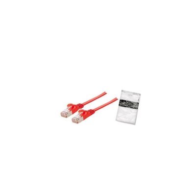 Shiverpeaks RJ45 Patchkabel-Flach, Cat7, slim, 2,0m rot