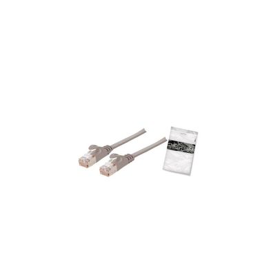 Shiverpeaks RJ45 Patchkabel flach, CAT7 Rohkabel, slim, 5,0m
