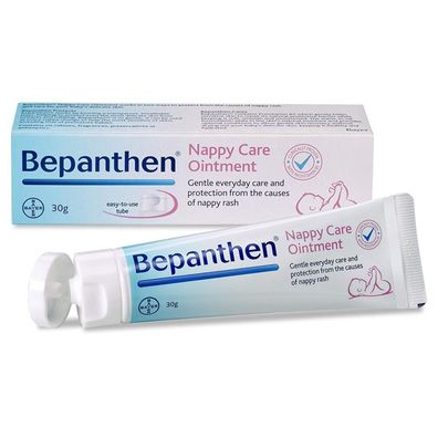 Bayer, Bepanthen, Creme gegen Hautirritationen, für den Windelbereich, 30 ml