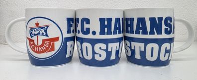 FC Hansa Rostock Kaffeetasse Kaffeebecher Tasse 0,3l 4260753235319