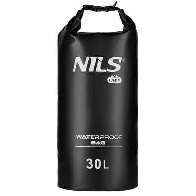 NILS CAMP NC1703 Dry Bag 30L wasserdichter Beutel Packsack Schwarz