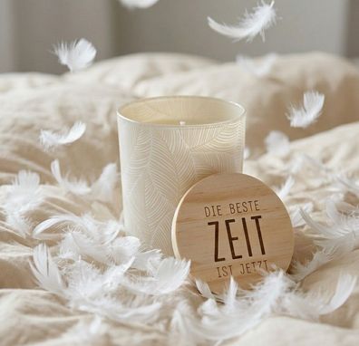 Duftkerze - Die beste Zeit ist jetzt