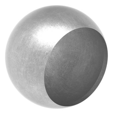 Abschlußkugel Ø 60 mm | für Ø 48,3 mm| Stahl S235JR, roh