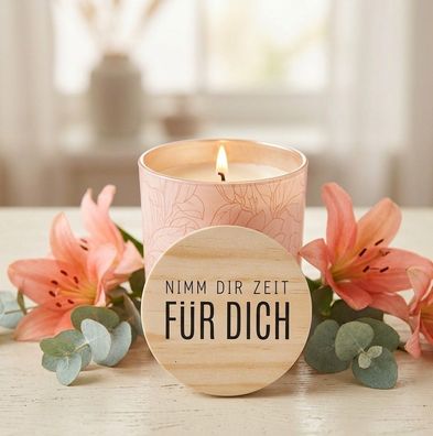 Duftkerze - Nimm dir Zeit für dich
