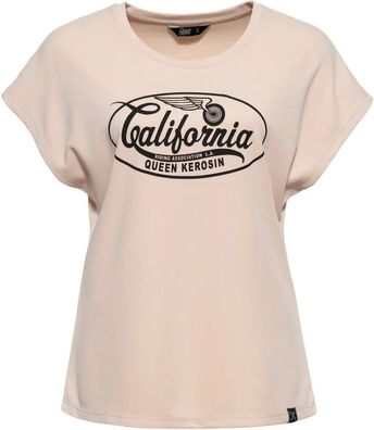 Queen Kerosin Damen T-Shirt "California" QKI31025