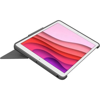 Combo Touch Logitech - Tablet-Tastatur mit Hülle kompatibel mit iPad (7. Generatio